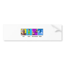 something old, something new, something borrowed bumper stickers by jonnydowntown something old, something new, something borrowed bumper stickers