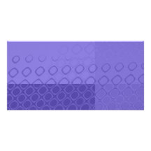 Something Purple - Bold Purple Abstract Photo Cards