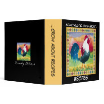 Something To Crow About Recipes- Binder