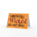 Something Wicked Card by Method77 Something Wicked Card