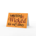 Something Wicked Card