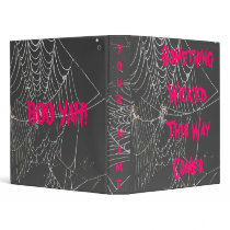 "Something Wicked This Way Comes" binders by Bonhovey "Something Wicked This Way Comes" binders