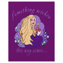Something Wicked This Way Comes Halloween tee Flyer