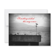 Something Wicked This Way Comes invitations by classicsredone Something Wicked This Way Comes invitations