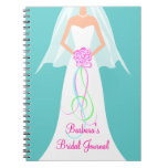 SomethingBlue Personalized Bridal Journal Notebook
