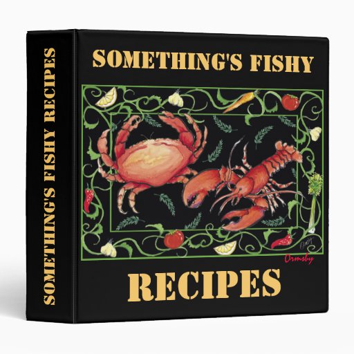 Something's Fishy, Recipes- binder