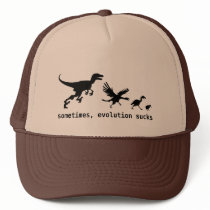 Sometimes, evolution sucks hats by Sporkbender Sometimes, evolution sucks hats