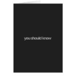 Sometimes good byes really are forever card