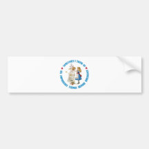 SOMETIMES I THINK OF SIX IMPOSSIBLE THINGS BUMPER STICKERS