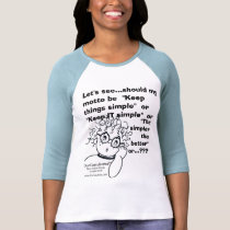 SOMETIMES IT'S HARD - Apparel t-shirts