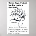 SOMETIMES IT'S HARD Poster posters