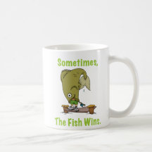 Sometimes The Fish Wins Mug