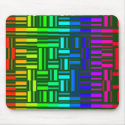 Somewhat Distorted Rainbow mousepads by naturetees Somewhat Distorted Rainbow mousepads