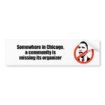 Somewhere in Chicago, a community is missing its o bumper stickers