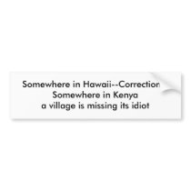 Somewhere in Hawaii--Correction--Somewhere in K...
