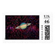 Somewhere in Space postage by mrartstudio Somewhere in Space postage