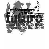 Somewhere In The Future Ladies Shirt (with Lion)