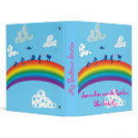 Somewhere over the rainbow binders