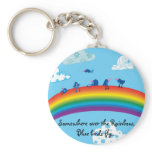 Somewhere over the rainbow keychains