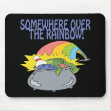 Somewhere Over The Rainbow Mouse Pads