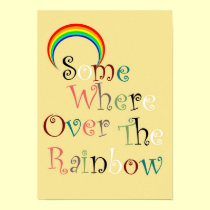 Somewhere Over the Rainbow Poster posters