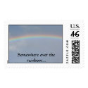  Somewhere over the rainbow... stamp