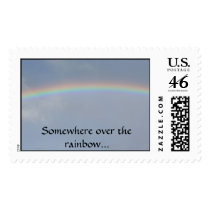  Somewhere over the rainbow... stamp