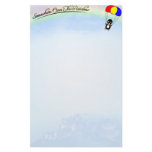 Somewhere Over The Rainbow Stationery Paper