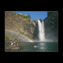 Somewhere under the rainbow postcards