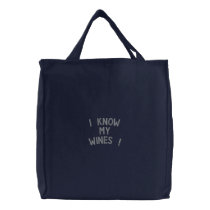 SOMMELIER SERVICES embroidered bags by FOODANDWINEGEAR SOMMELIER SERVICES embroidered bags