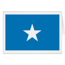 Somolia Flag Greeting Card by FlagTshirts Somolia Flag Greeting Card