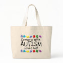 Somone With Autism Loves Me (PP) bags