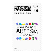 Somone With Autism Loves Me (PP) postage