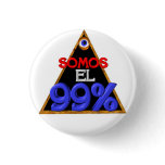 Somos el 99% Spanish We are 99 percent Button