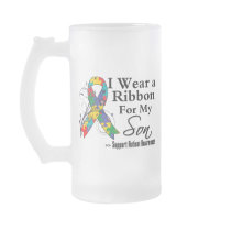 Son - Autism Ribbon Coffee Mugs