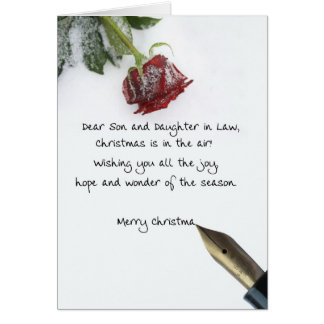 Son And Daughter In Law Cards | Zazzle