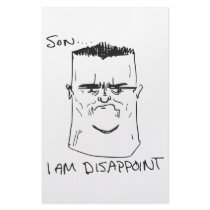 Son I Am Disappoint Father Rage Comic Meme Personalized Stationery