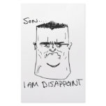Son I Am Disappoint Father Rage Comic Meme Personalized Stationery