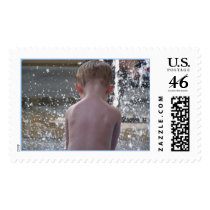 Son in Fountains III postage by slinky789 Son in Fountains III postage