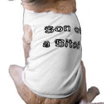 Son of a Bitch pet clothing