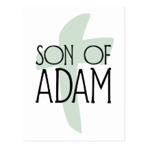 Son of Adam Postcard