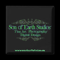 Son of Earth Studios logo magnet