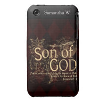 Son of God, Romans 8:14 Christian Case-mate Iphone 3 Case