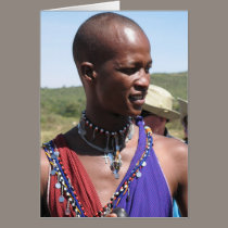 Son of Masaai Tribal Chief cards