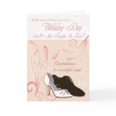 Son Wedding Day Card with love