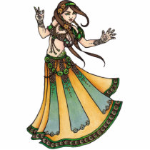 Sona Belly Dancer Ornament photo sculptures by LacyChenault Sona Belly Dancer Ornament photo sculptures