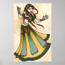Sona Belly Dancer Poster posters