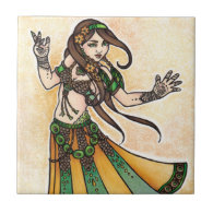 Sona Belly Dancer tile