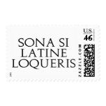 Sona Si Latine Loqueris Postage Stamps