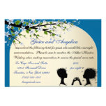 Sonata Custom Lesbian Wedding Accommodations Cards invitations